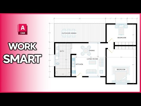 Quick & Easy AutoCAD Floor Plan Design in Under 20 Minutes”