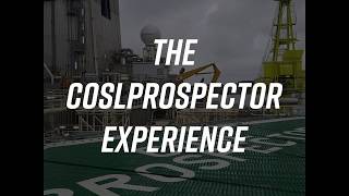 Visit onboard the COSLProspector offshore drilling rig