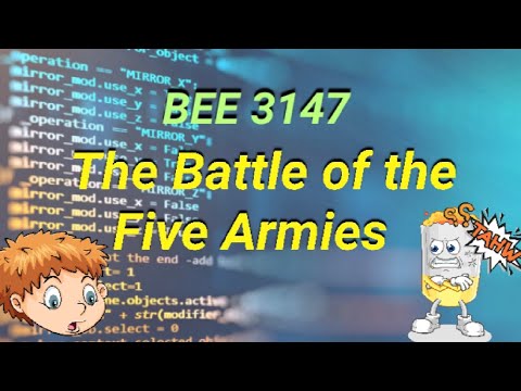 Beecrowd 3147 || The Battle of the Five Armies || Solution using C ||