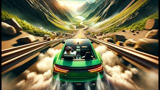 Roblox Drive Cars Down A Hill!