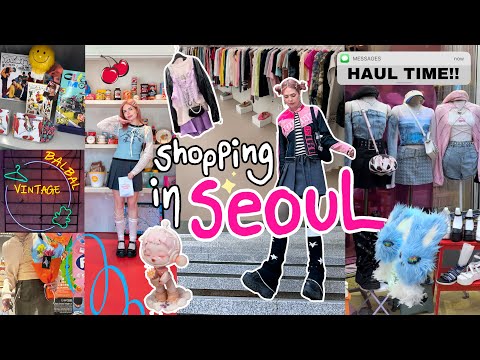 SHOPPING IN SEOUL ♡ everything i bought in korea (HAUL!)
