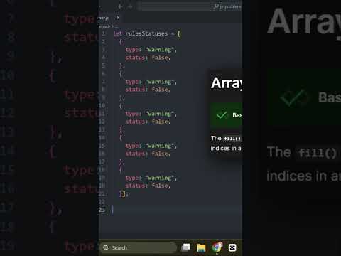 Why you should not always use Array.fill in JavaScript