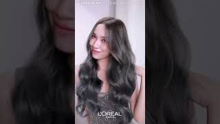 Get more vivid Ash hair with the NEW Excellence Ash Supreme and Bleach Supreme from L'Oreal Paris