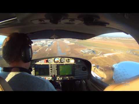 DA42-VI - Steep Approach LOAN RWY 28