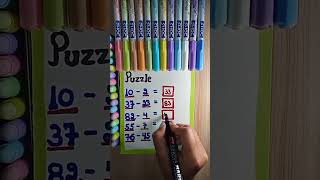 #mathpuzzle #mathriddles #art #mathspuzzle #mathematicalriddles #challenge