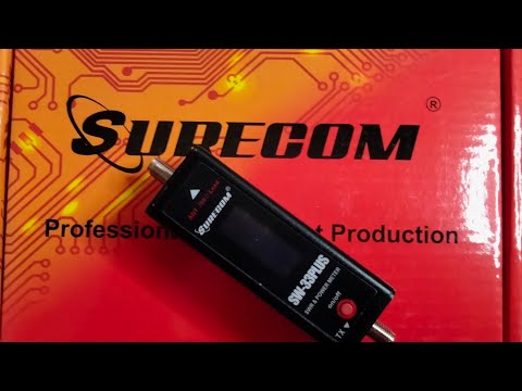 Quickview Surecom SW-33 plus, S.W.R and power meter