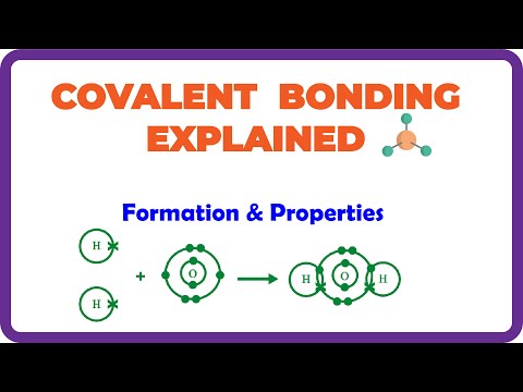 COVALENT BONDING: Formation and Properties of Covalent Compounds