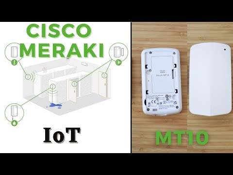 Cisco Meraki IoT Sensor MT10 - Basic Setup (Connect and Configure Guide)
