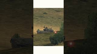 Wiesel 1A2 launches TOW-2 Anti-Tank Guided Missile at T-72