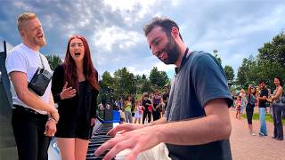 @scotthoying from Pentatonix performs EPIC version of Hallelujah with me!