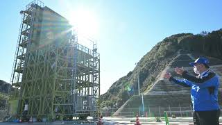ロケット発射場　報道関係者に初公開