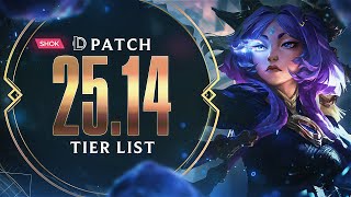 15.14 MID LANE TIER LIST (25.14) + YUNARA THOUGHTS