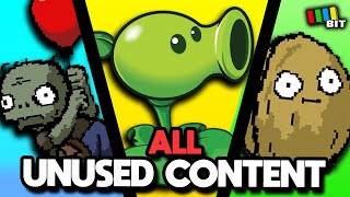 ALL Plants vs. Zombies Unused Content | LOST BITS [TetraBitGaming]