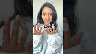 Quick and easy at home manicure #glamnetic #sallyhansen #freshbeauty #diynails #manicure #beauty
