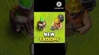 COC New Super Troop Confirmed COC New Update Coming Soon #coc #clahsofclans #shorts