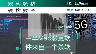❶ 一半的 macOS 恶意软件都来自一个“杀毒软件”» 11.18 周五 #硬核观察# 824