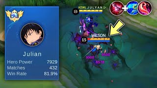 WTF DAMAGE!! | SUPER AGGRESSIVE JULIAN HARD CARRY GAMEPLAY!🔥 (best one shot build 2023)