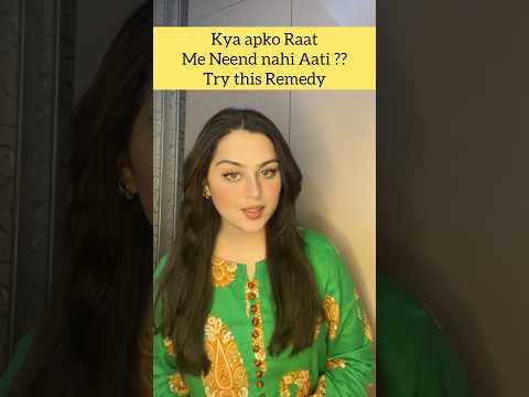 Raat Me Neend Nahi Aaye To Kya Karen|Insomina|Remedy for better Sleep #shortsyoutube #shorts
