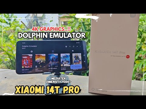4k Graphics.!! Gaming Test & SETTINGS Dolphin Emulator On XIAOMI 14T PRO | Mediatek Dimensity 9300+