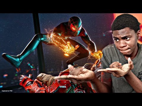 Black Kid Plays Black Kid Spider-Man (sorry for low quality) || Spider-Man: Miles Morales
