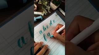 How to improve your handwriting style ✍🏼 #artwork #calligrphylearning #calligraphystyles #lettering