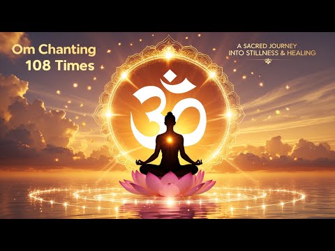 OM Chanting 108 Times 🕉️ | A Sacred Journey Into Stillness & Healing
