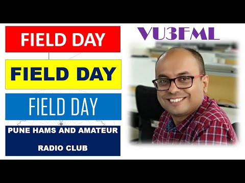 Field Day Antenna setups: Pune Hams and Amateur Radio Club (PHARC) 17th Jan 2021
