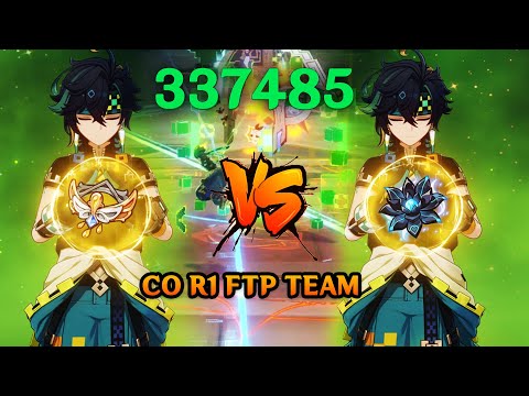 C0 R1 Kinich Golden Troupe vs Obsidian Codex Comparison