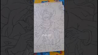 Lord Visnhu drawing 💀#trending #art #animeeart #artdrawing #god #lordvishnu @VbevArt