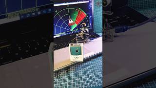 Real-Time Radar Scan with Servo and HC-SR04!  #ArduinoRadar #DIYRadar #UltrasonicSensor  #TechWithPi