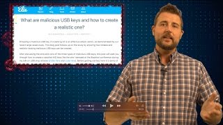 Beware Random USB Sticks - Daily Security Byte