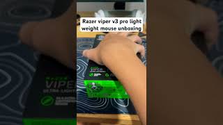 Unboxing the razer viper v3 pro #fortnite #mousegaming #razer #fortnite #foryou #gaming #gaming
