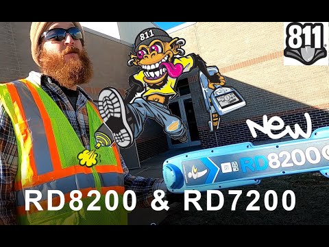 Review of the RD8200 & RD7200 locator from Radiodetection
