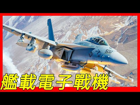 EA-18G「咆哮者」（Growler），艦載型電子作戰機，2009年進入美國海軍服役，以雙座型的F/A-18F超級大黃蜂為基礎開發，取代EA-6徘徊者式電子作戰機，波音公司開發