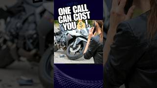 Motorcycle Crash? Say THIS to Insurance First! 🛑🧠 #MotorcycleLaw #LegalTips