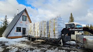 Insulating Our Off-Grid Cabin in Alaska