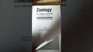 B.Sc.(Hons)Zoology Best book CBCS System
