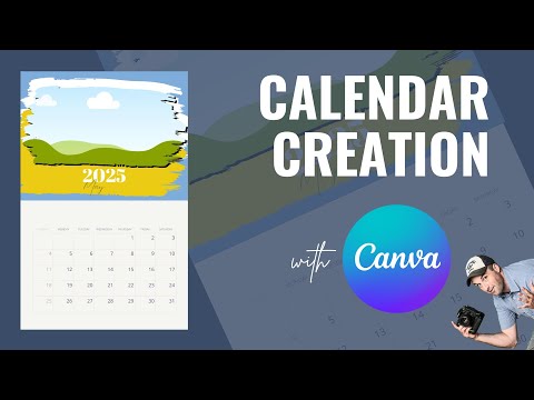 Creating a Custom Calendar with Canva