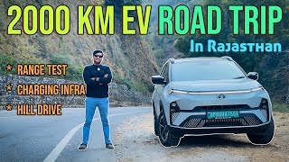 EV Lovers Must Watch- Is Tata Nexon EV 45 Good For Hill Stations? 2000 Km Rajasthan Road Trip |