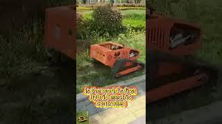 Radio controlled tracked grass trimmer China manufacturer factory distributor#slopemower #grass