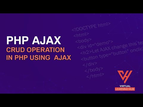 Build CRUD with AJAX in PHP & MySQL | Insert, Update, and Delete Using PHP and jQuery AJAX Part 1