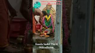 Kantha Shasti Viratham  Day 6|Day 6 Neivadhyam| prasadam for shasti