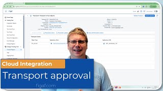 Approval of SAP Integration Suite changes