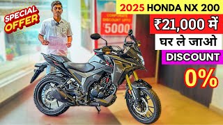 New 2025 Honda NX200 OBD-2B Detailed Review | On Road Price Loan Emi Down payment Loan | nx200