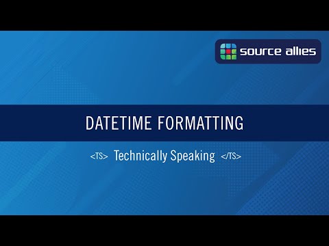 DateTime | Technically Speaking