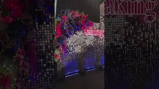 Sequin Backdrops: The ultimate decorating tool for max impact! #melbourneeventplanner #eventdecor