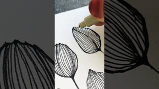 Floral Zentangle Art #zentangle #zentangleart #painting #art #zentangleartist #floralfinelineart