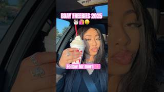 2025 BIRTHDAY FREEBIES!  🤯🎂🛍️ 16+ ITEMS!  PART 1 #freefood #gifts #viral #trendingshorts