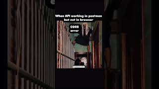 When the CORS error said "Access Denied", but you repliedwith: allow_origin = ['*'] senior