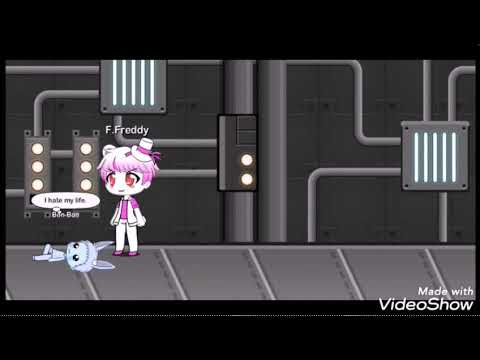 Funtime Freddy yeets Bon bon at the door.